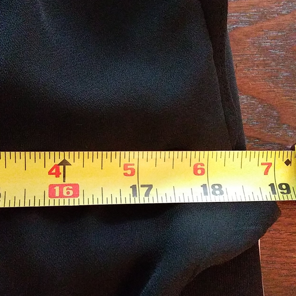 Metaphorl Sexy Cowl-neck, Black Dress, Front Zipper, Back Keyhole/ Zipper L - Picture 13 of 13